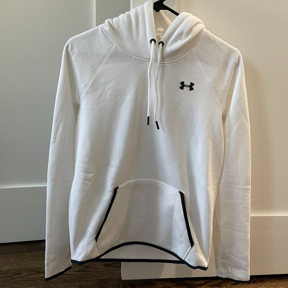 Under Armour Cold Gear White Hoodie Size XS